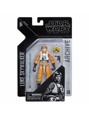 Hasbro Star Wars Luke Skywalker Figure - Orange and White